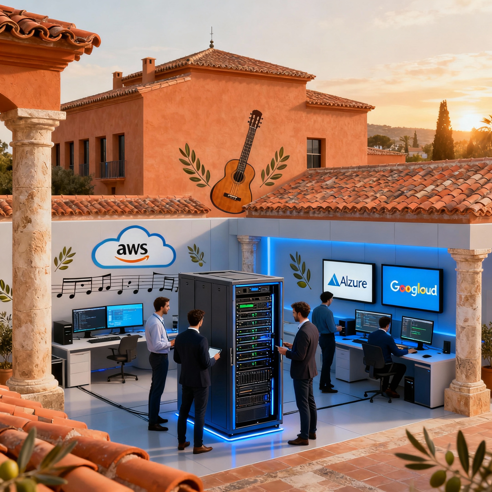 Arquitectura Cloud AWS Azure Google Cloud